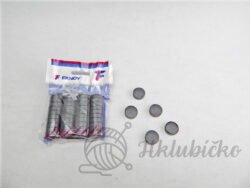 Magnet černý 15 mm 40 ks