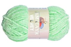 Příze Velvet 90007 – Světle zelená