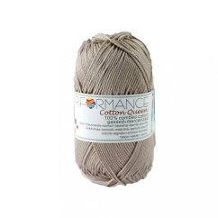 Bavlněná příze Cotton Queen 100% písková