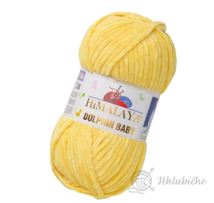 Příze Dolphin Baby 80313 – Žlutá Příze Dolphin Baby 80313 – Žlutá