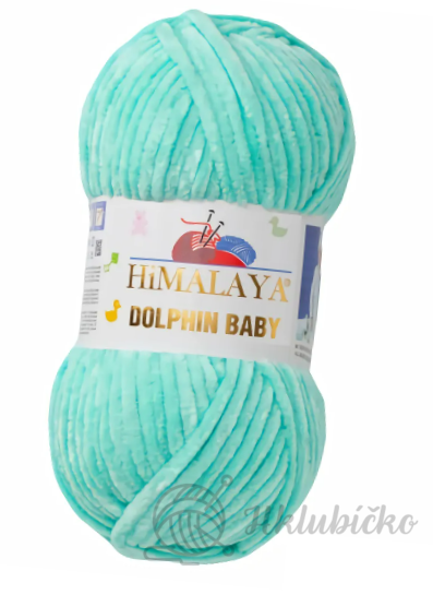 Příze Dolphin Baby 80345 – Mentolová