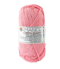 Bavlněná příze Cotton Queen 100% růžová