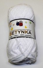 Příze Betynka 301 – Bílá