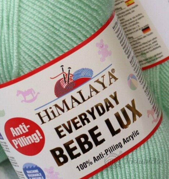 Příze Himalaya Everyday Bebe Lux 70421 – zelenkavá