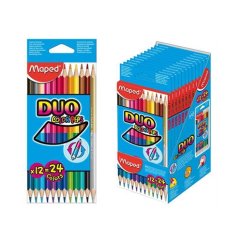 Pastelky Maped Color´Peps Duo oboustranné pastelky, 24 barev