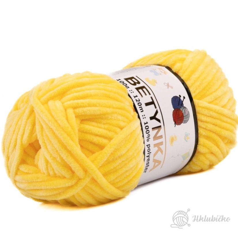 Příze Betynka 313 – žlutá