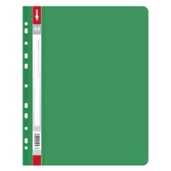 Zelený rychlovazač A4 s europerforací