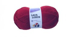 Příze Lada Luxus 52082 – kardinal.červená