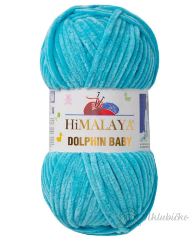 Příze Dolphin Baby 80315 – Tyrkysová
