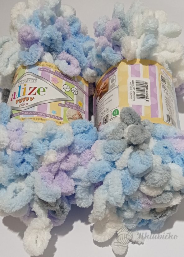 Příze Puffy color 6524