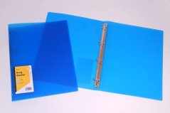 Pořadač A4 3cm 4-krouž modrý