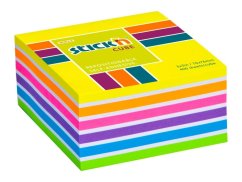 Blok kostka barevná samolepící 76*76 400listů