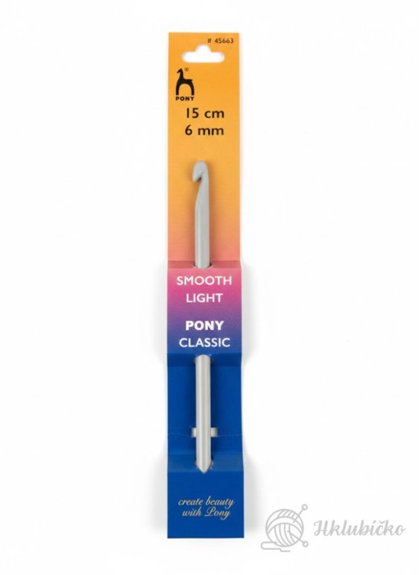 Háček pony 6mm /cm