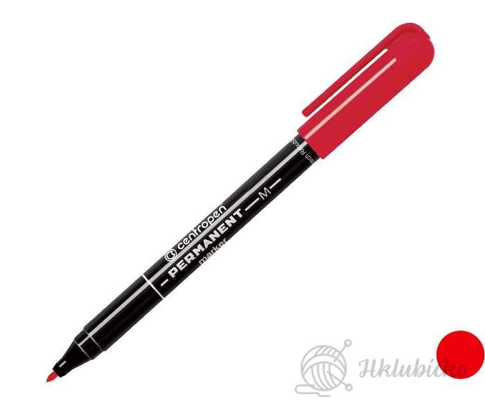 Popisovač CENTROPEN 2846 červený permanentní lihový