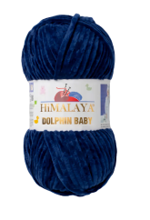 Příze Dolphin Baby 80321 – Tmavě modrá