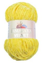 Příze Velvet 90013 – Žlutá