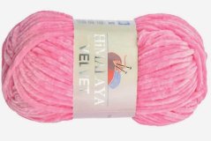 Příze Velvet 90009 – Tmavě růžová