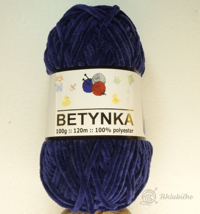 Příze Betynka 321 – tmavě modrá