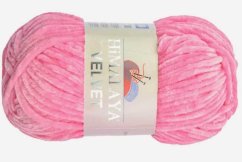 Příze Velvet 90009 – Tmavě růžová