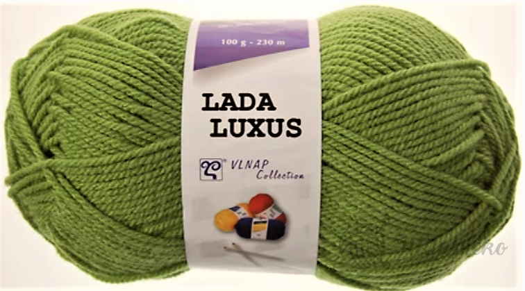 Příze Lada Luxus 52420 – zelená