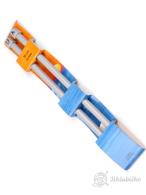 Rovná pletací jehlice Pony 6/ 35 cm