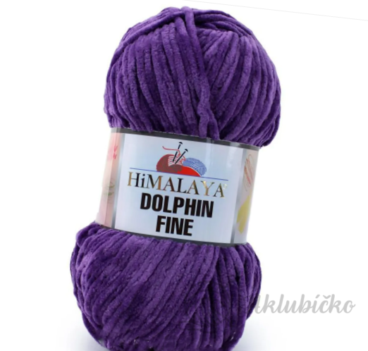 Příze Dolphin Fine 80521 – fialová