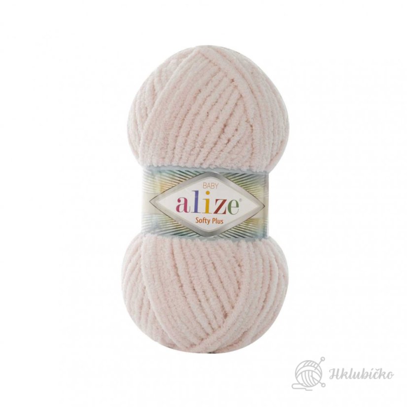 Příze Alize Softy Plus 382 – Světle béžová