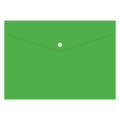 Obal spisový s klopou a drukem A4  zelený