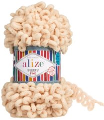 Alize puffy fine 310 – medová