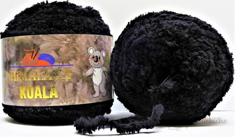 Příze Koala 75709 – černá Příze Koala 75709 – černá