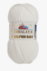 Příze Dolphin Baby 80363 – Perlově bílá