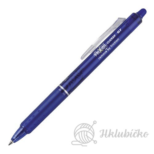 Roller gelový PILOT Frixion Clicker 0,7 modrý