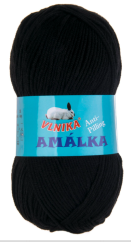 Příze Amálka černá