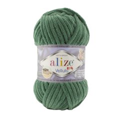 Příze Velluto 532 – zelená
