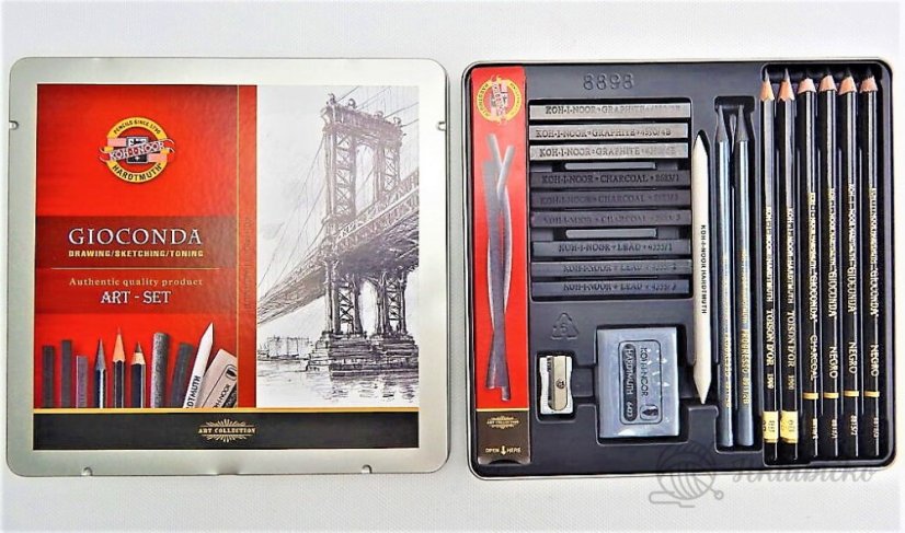 Kazeta 8898 GIOCONDA kreslířská Kazeta 8898 GIOCONDA kreslířská