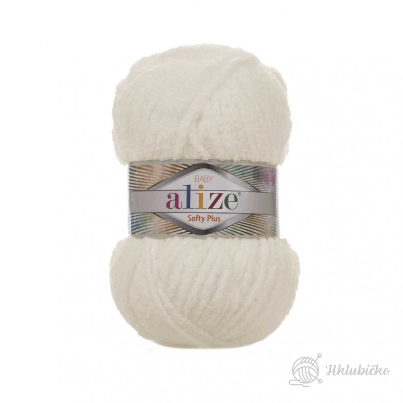 Příze Alize Softy Plus 062 – Krémová