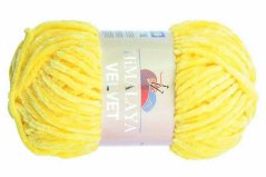 Příze Velvet 90002 – Světle žlutá
