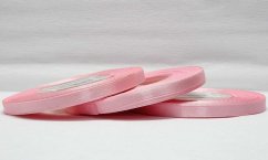 Saténová stuha světle růžová