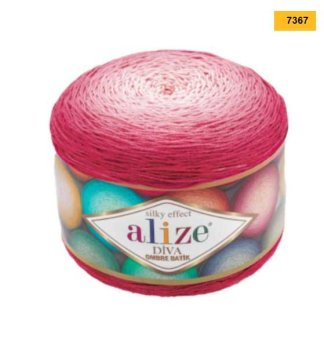 Alize Diva Ombre Batik – Hedvábně jemná příze s nádherným ombré efektem