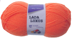 Příze Lada Luxus 50011 – oranž neon