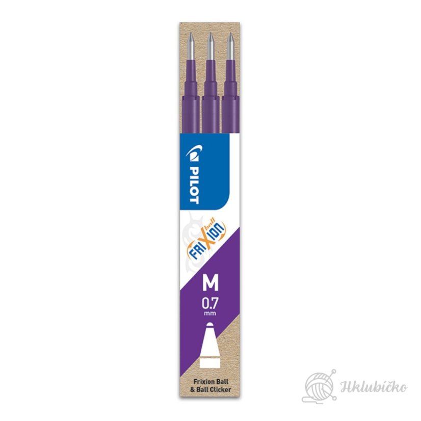 Náplň gumovací PILOT Frixion 0,7 mm/1ks fialová