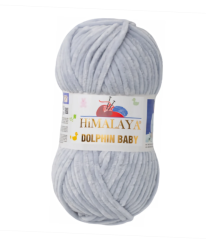Příze Dolphin baby 80325 Světle šedá