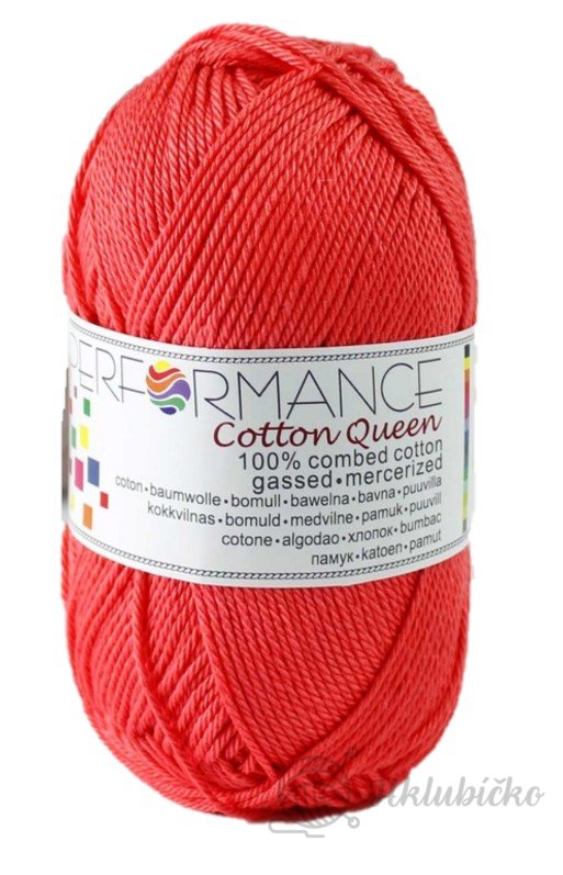Bavlněná příze Cotton Queen 100% starorůžová