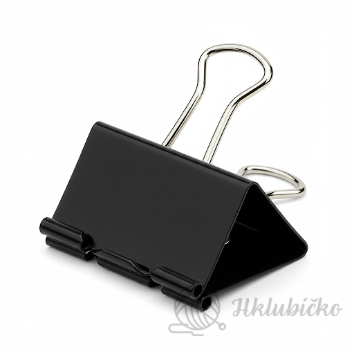 klipy kovové 32 mm 12ks