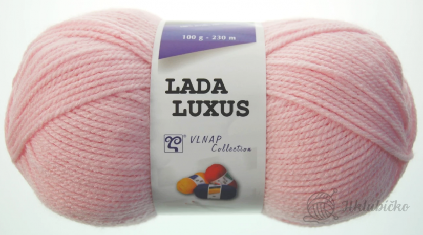 Příze Lada Luxus 52070 – růžová