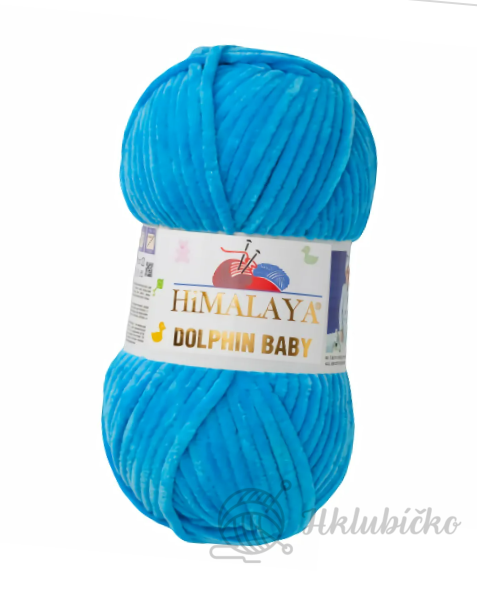 Příze Dolphin baby 80326 Azurově modrá