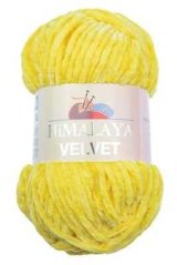 Příze Velvet 90013 – Žlutá