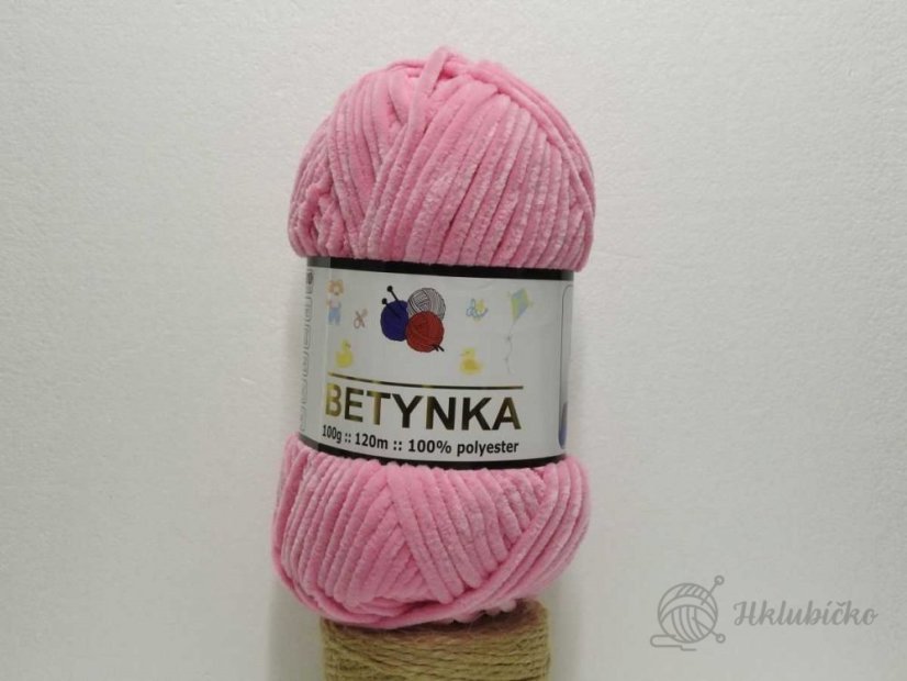 Příze Betynka 309 – střední růžová