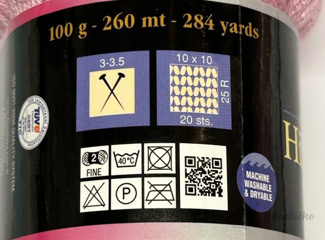 příze Mercan Himalaya 100g 52927 fialová