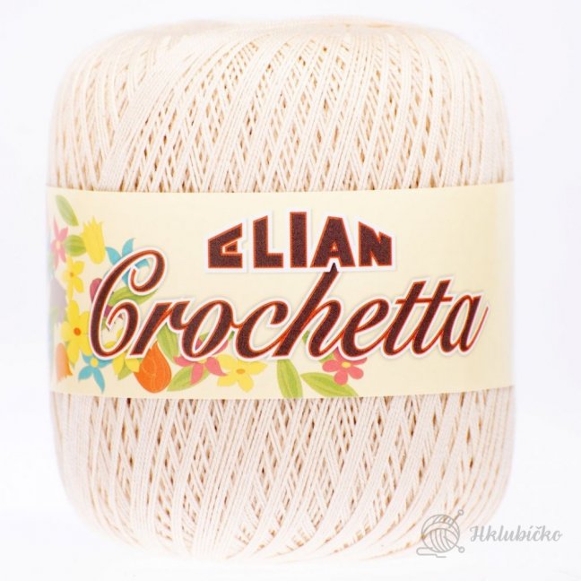 Bavlněná příze 100% Crochetta 3221 - béžová